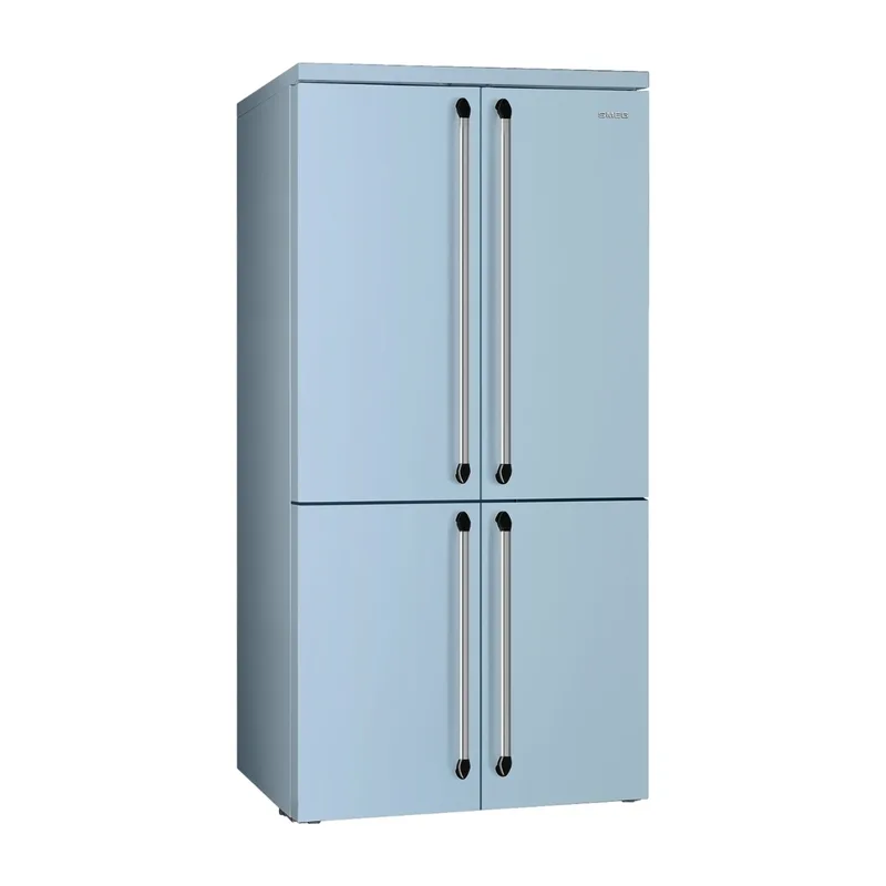Smeg Serie Victoria French Door Kombiskåp FQ960PB6 (pastellblå)