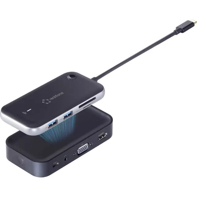 Renkforce USB-C® Mini-Dockingstation Passar till