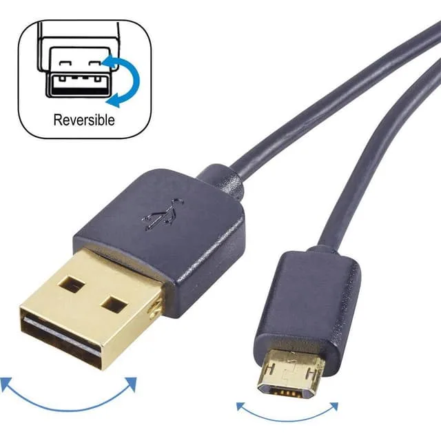 Renkforce RF-4139064 USB 2.0-kabel, 1 m