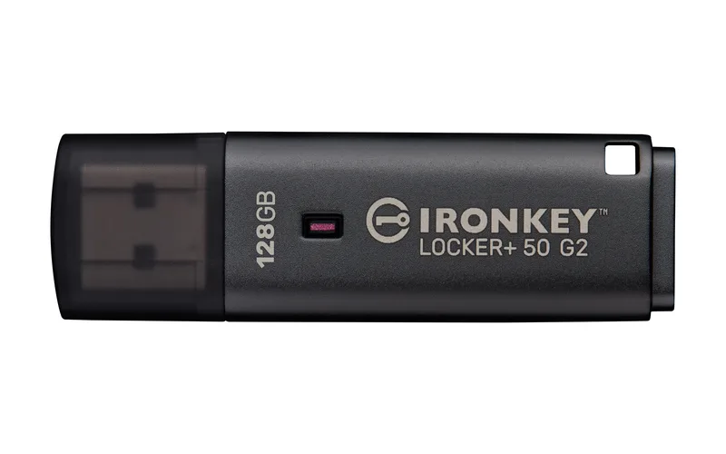 128 GB Kingston Ironkey Locker Plus 50 G2, USB 3.2, FIPS 197, AES-256