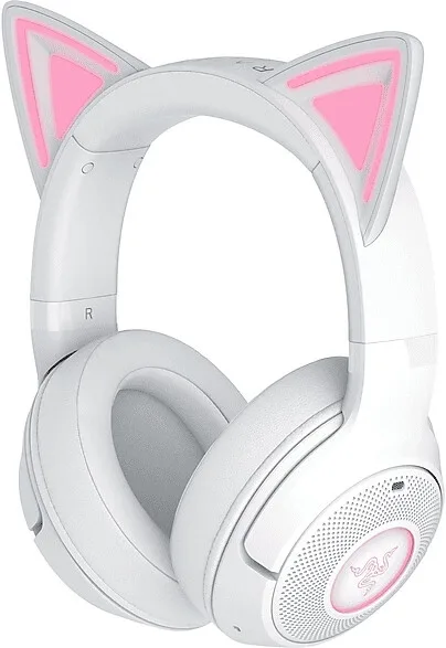 Razer Kraken Kitty V2 BT headset (vit)