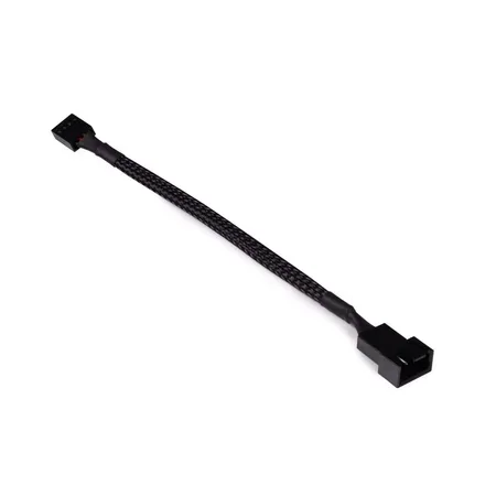 Alphacool fläktkabel förlängning 4-pin till 4-pin 15 cm, svart