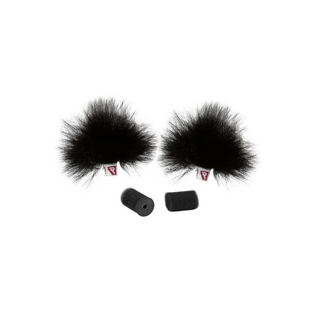 Rycote Windjammer Lavalier Ristretto Par Svart