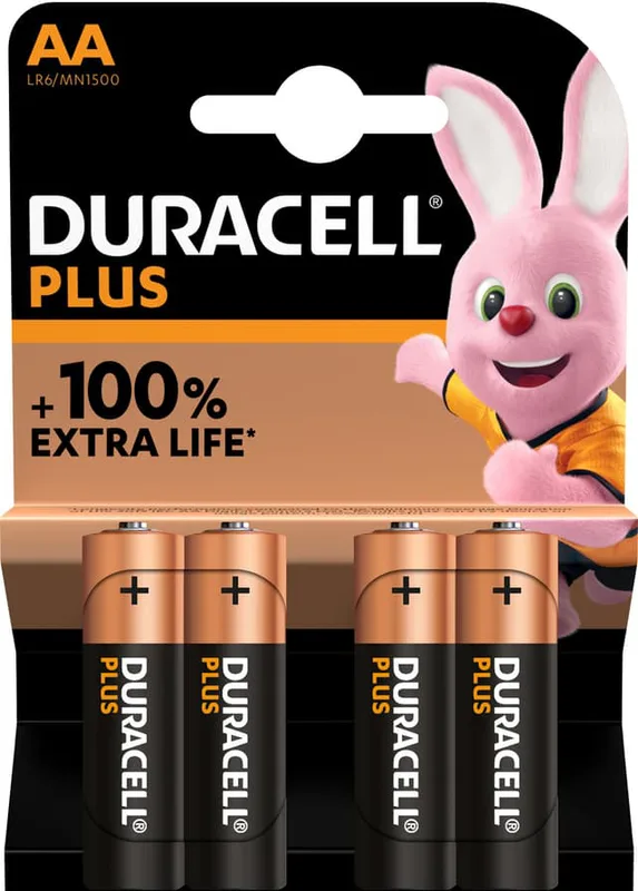 Duracell Plus Power AA-batteri