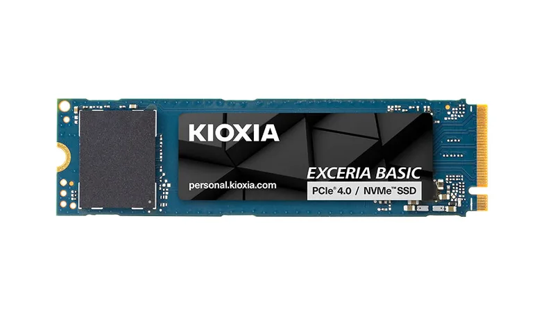 2 TB Kioxia Exceria Basic SSD, M.2 2280 NVMe PCIe 4.0