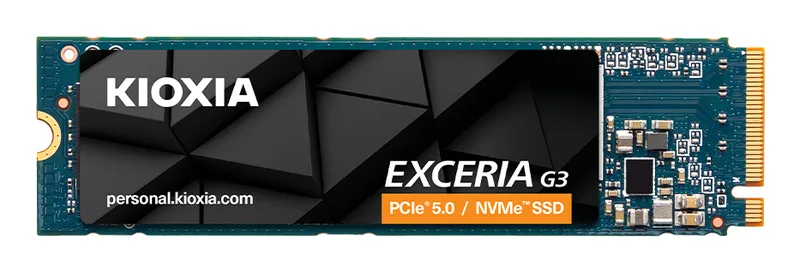 2 TB Kioxia Exceria G3 SSD, QLC, M.2 2280 NVMe PCIe 5.0