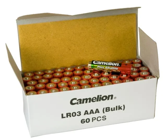 Camelion AAA/LR03 Plus alkaliskt batteri, 8-pack