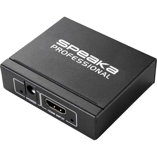 Speaka professional 2 Port HDMI-Splitter 3D-rendering