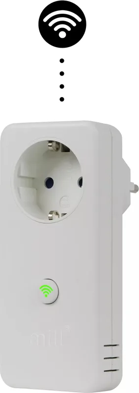 Mill WiFi-uttag, vit