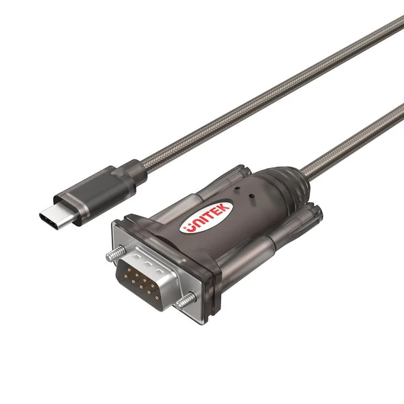 UNITEK Y-1105K seriekabel Svart 1,5 m DB-9