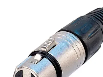 Neutrik NC3FX XLR-stik Tilslutning, lige Poltal: 3 Sølv