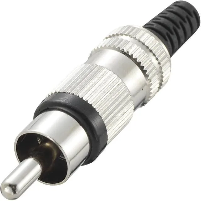 TRU COMPONENTS 719282 RCA-kontakter Kontakt hane rak