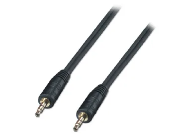 Lindy 35644 lydkabel 5 m 3.5mm Sort