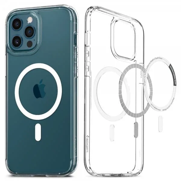 Spigen iPhone 12/iPhone 12 Pro Skal Ultra Hybrid Mag Vit