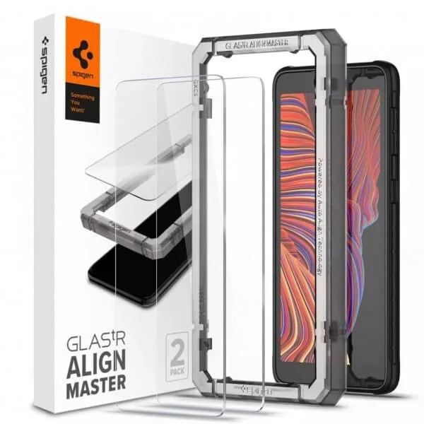 Spigen Samsung Galaxy XCover 5 Skärmskydd GLAS.tR