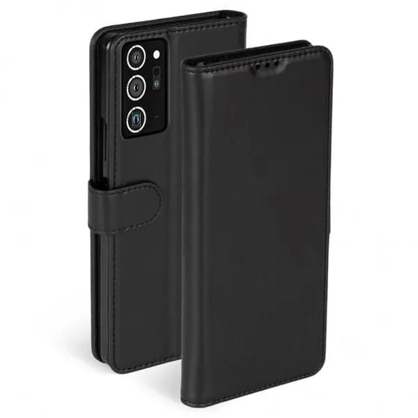 Krusell Samsung Galaxy A12 Fodral PhoneWallet Svart