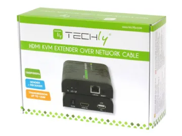 TECHly 120m HDMI KVM EXTENDER over Network Cable