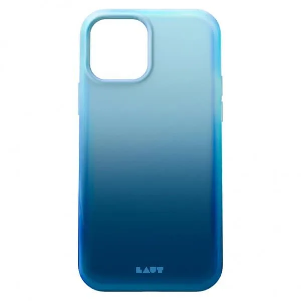 LAUT iPhone 12/iPhone 12 Pro Skal HUEX FADES Electric Blue