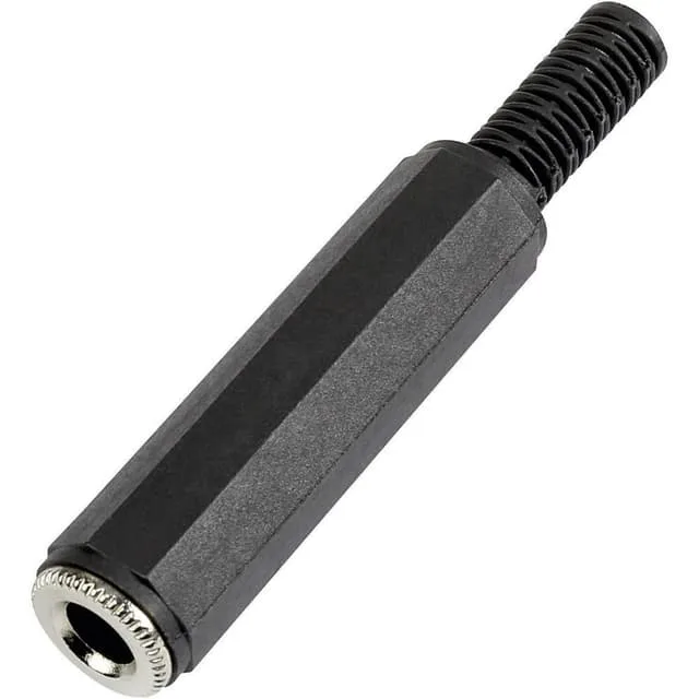 TRU COMPONENTS 595216 Hörlursuttag 6.35 mm Hona rak