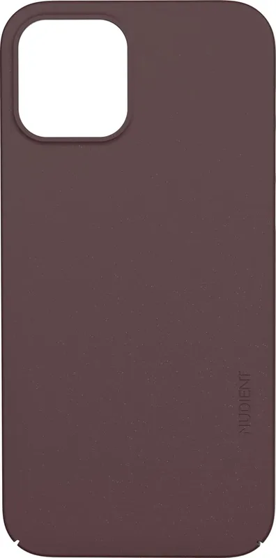 Nudient V3 fodral för iPhone 12/12 Pro (sangria red)