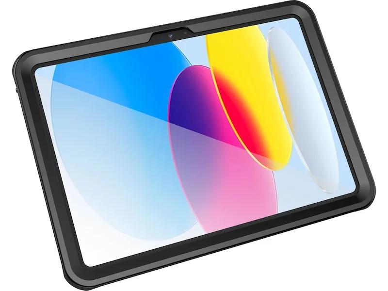 4smarts Active Pro Rugged Stark Cover till iPad 11-tum A16, 10,9-tum (10th Gen), vatten- och dammtätt (IP68)