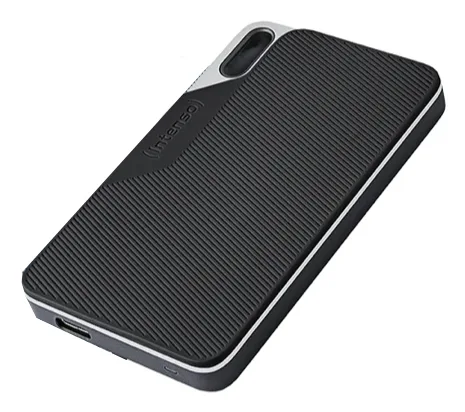 1 TB Intenso TX100 External SSD, USB-C 3.2 inkl. kabel till USB-A