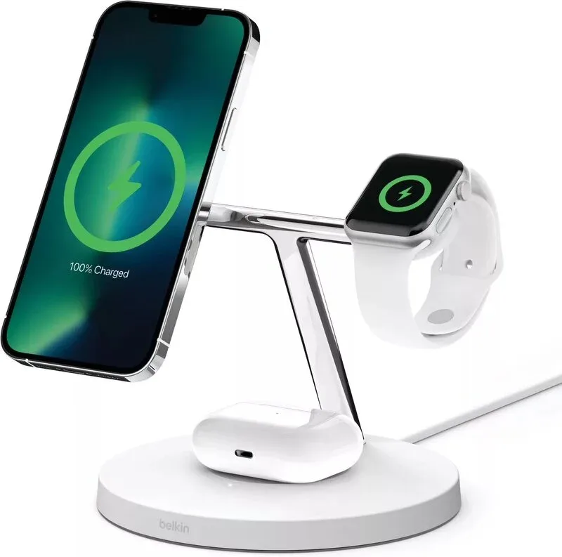 Belkin Boost Charge Pro MagSafe 3-in-1 15 W Laddare