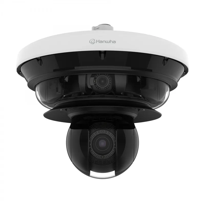 Hanwha PNM-C34404RQPZ bevakningskameror Kupol-formad IP-säkerhetskamera Inomhus & utomhus 3840 x 2160 pixlar Tak