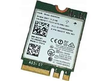 Wireless Card m 3 Intel 8260Ww