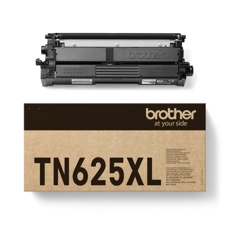 Brother TN-625XLBK, 5500 sidor, Svart