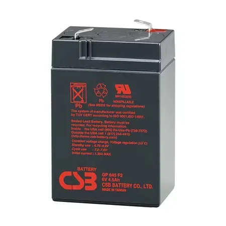 CSB GP645 UPS-batteri, blysyra