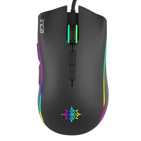 INCA Gaming mus IMG-349, 6400 DPI, RGB, 7 knappar