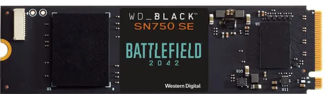 Western Digital WD Black SN750 SE intern NVMe