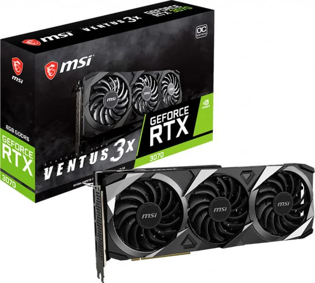 MSI GeForce RTX 3070 VENTUS 3X 8G OC