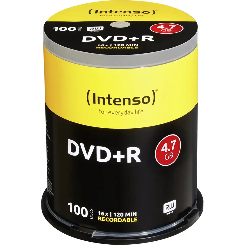 Intenso - DVD+R x 100 - 4.7 GB
