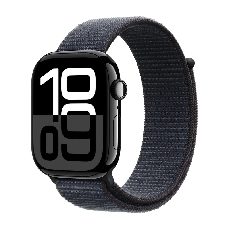 Apple Watch Series 10 GPS + Cellular 46mm Natural Titanium Case with Natural Milanese Loop
