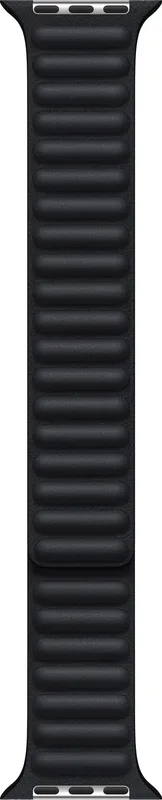 Apple 45 mm Leather Link rem M/L (midnight)