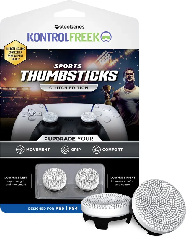 KontrolFreek Sports Clutch vit/svart, PS5