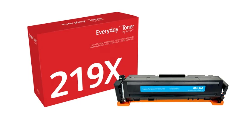 Xerox HP 219X Cyan, 2500 sidor