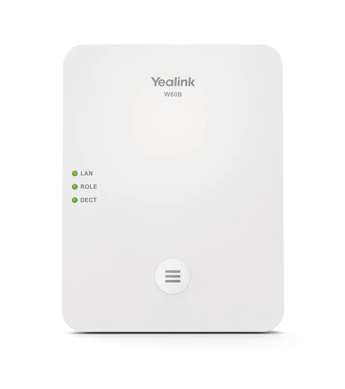 Yealink W80B basstation för DECT Vit