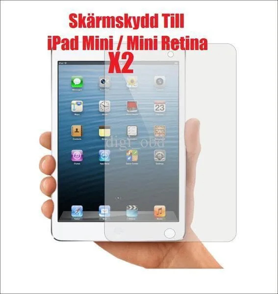 MTK 2x Skärmskydd till iPad Mini /