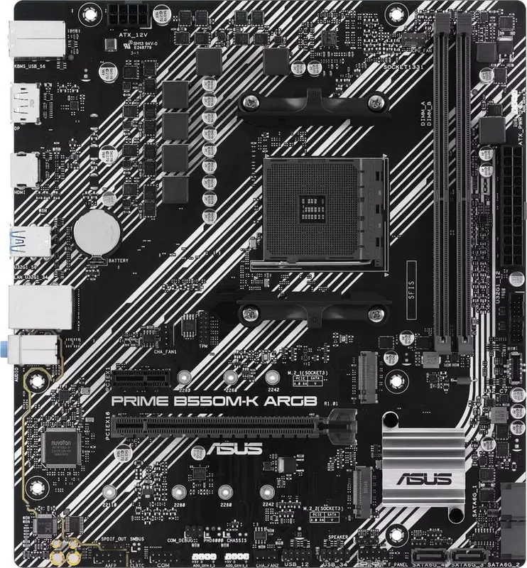 ASUS PRIME B550M-K ARGB