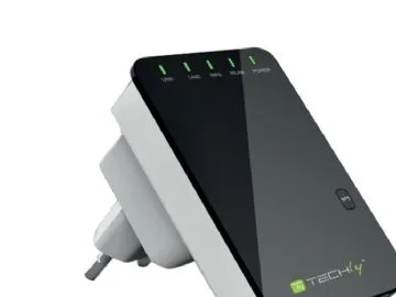Techly I-WL-REPEATER2, Wi-Fi 4 (802.11n)