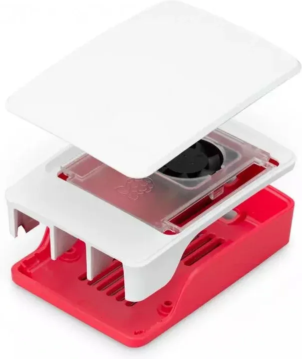 Raspberry Pi Foundation Raspberry Pi 5 Case Red/White with