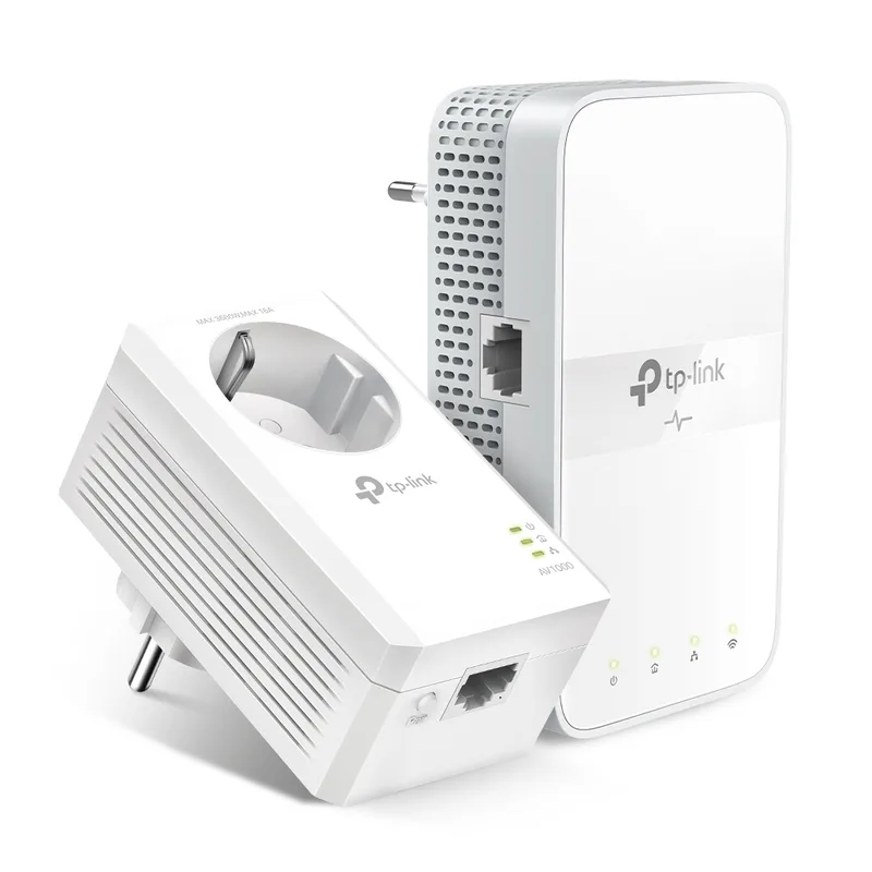 TP-Link TL-WPA7617 KIT AV1000 powerline-adaptersats med Wi-Fi