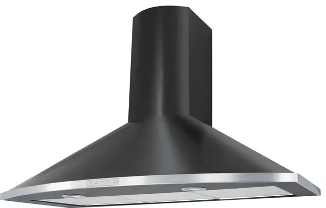 Franke vägghängd köksfläkt 110.0350.689 (svart 90cm)