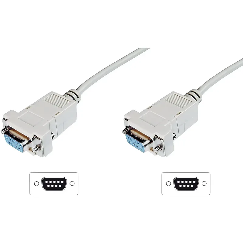 Digitus Seriell Anslutningskabel [1x D-SUB hona 9-pol