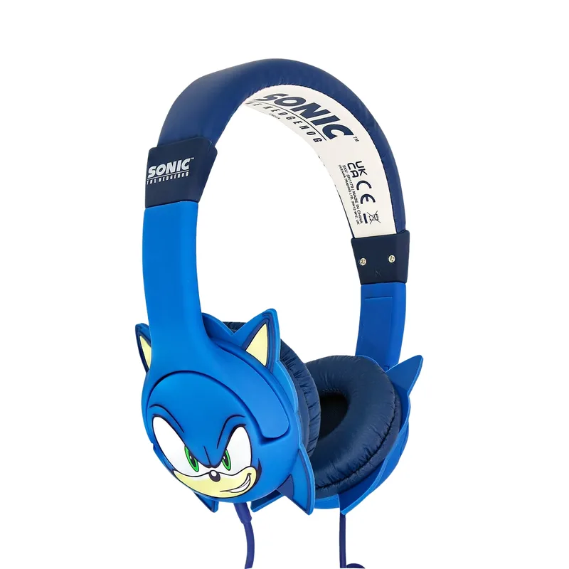 Sonic Hörlurar Blue Wired On-Ear 85dB med