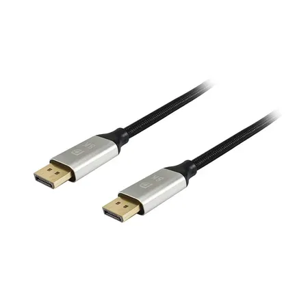 Equip 119263 DisplayPort-kabel 3 m, aluminium, svart