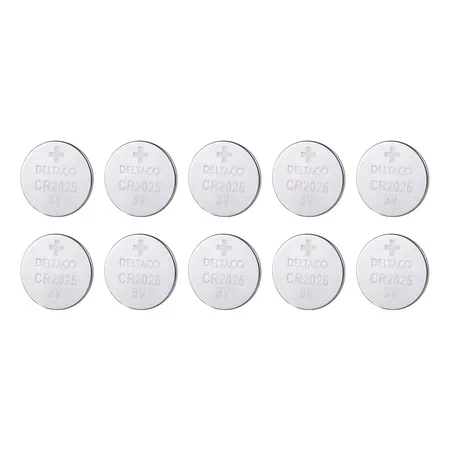 DELTACO Ultimate batteri - 10 x CR2025